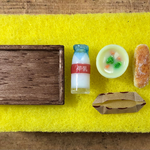 昭和レトロな給食のミニチュア その他置物 まんぼストア 通販