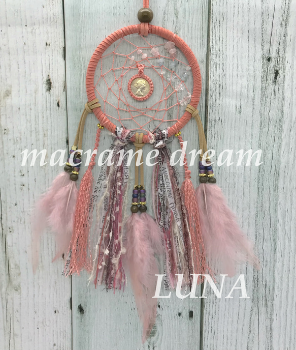 幸せの6pence coinドリームキャッチャー その他インテリア雑貨 LUNA 