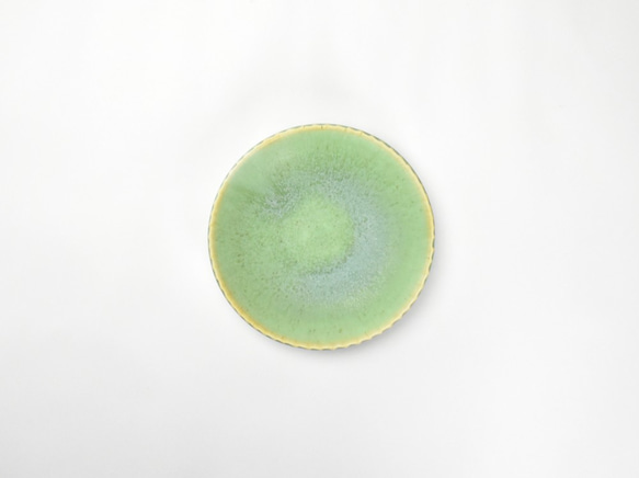 緑釉 小皿 / 平岡侑希 2枚目の画像