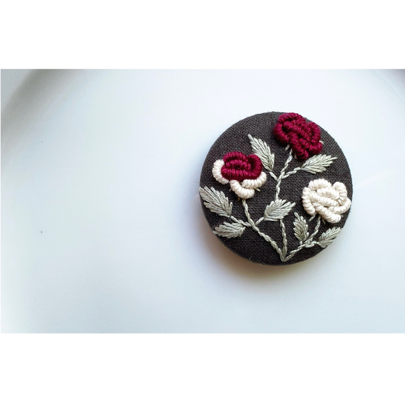 ハンドメイド ブローチなど、オーダーも受け付けてます！ 銀製オーダーメイド・ネームブローチ | ゴールドメッキ - 工房史