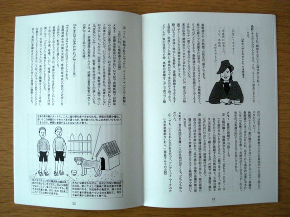 小津安二郎生誕115年記念ミニ冊子／『彼岸花』の佐分利信マグネット付き 6枚目の画像