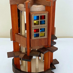 3びきのこぶた 木の家 (The Three Little Pigs -Wood house) 立体