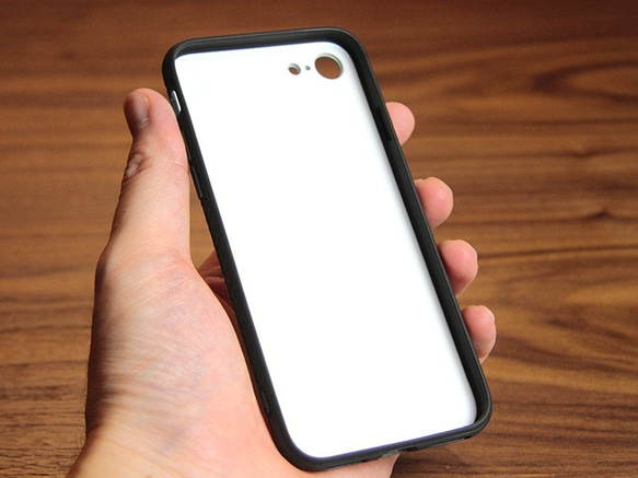 コロナに負けるな夏のぷーちゃん　強化ガラス製iphoneケース　 5枚目の画像
