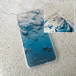【送料無料】frosty bubble iPhone専用クリアケース 4枚目の画像