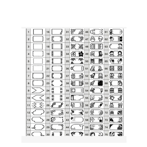 ステッカー作成 文字シール トップ テプラ