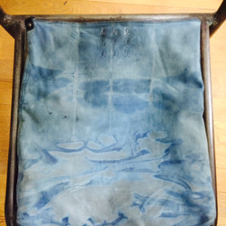 Indigo Nubuck clutch bag 5枚目の画像