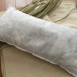 真菰と麻（ヘンプ100%）の抱き枕   no.2 4枚目の画像