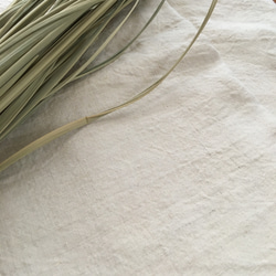 真菰と麻（ヘンプ100%）の枕　レッド⭐︎愛　高さ約8cm 4枚目の画像