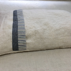 真菰と麻（ヘンプ100%）の枕　no.2  サイズ大 43×64 2枚目の画像