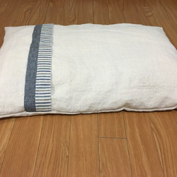 真菰と麻（ヘンプ100%）の枕　no.2  サイズ大 43×64 3枚目の画像