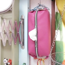 ティッシュホルダー【Pink】 3枚目の画像