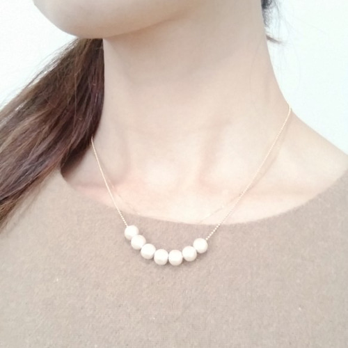 1点限定！ oyster baroque pearl necklace ネックレス・ペンダント 