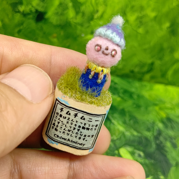 【ドイツ伝統工芸品】(額入り錫細工)と煙突掃除屋さん置物