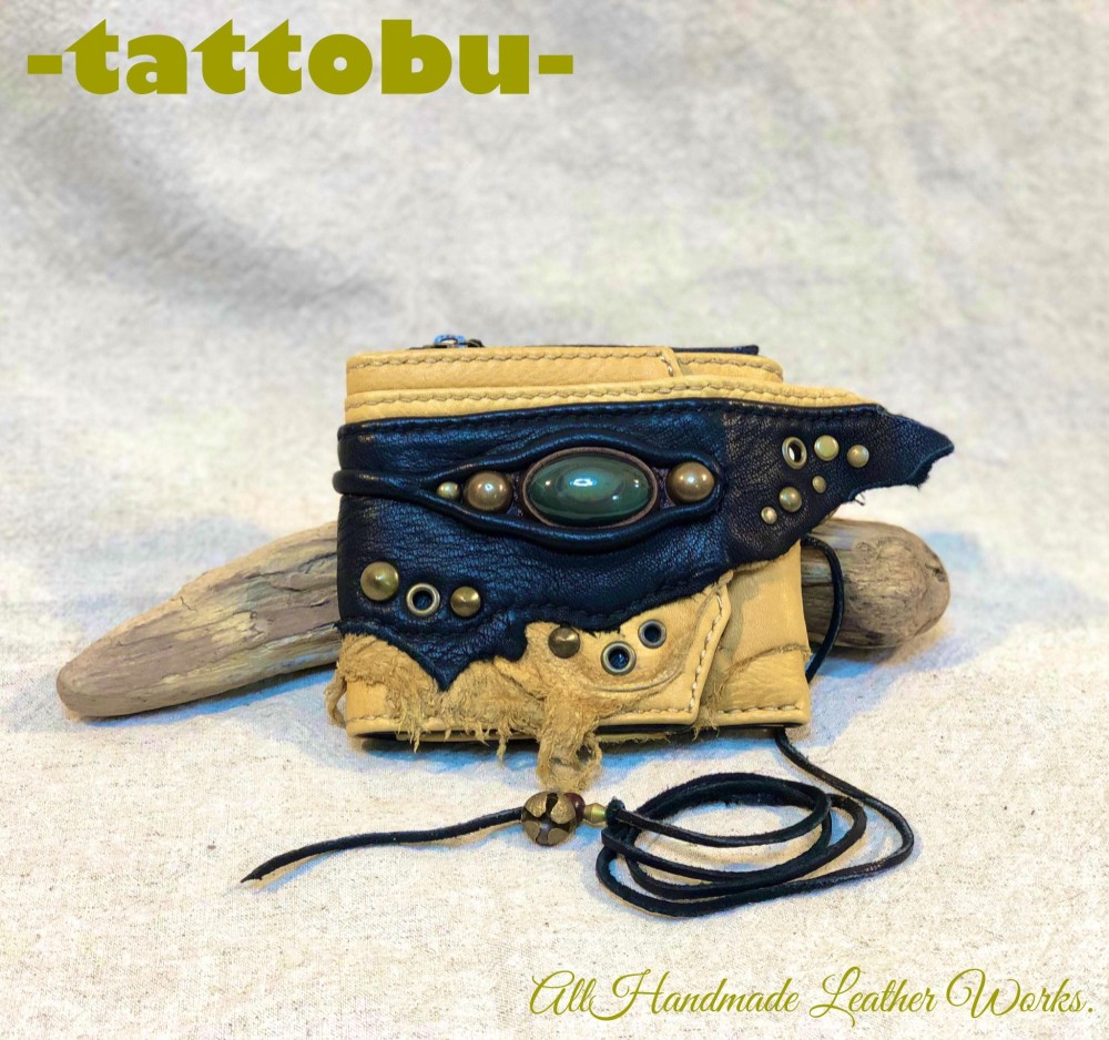 レインボーオブシディアンWALLET