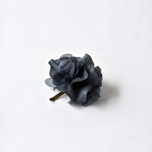 紫陽花のポニーフック ブルーブラック 3枚目の画像
