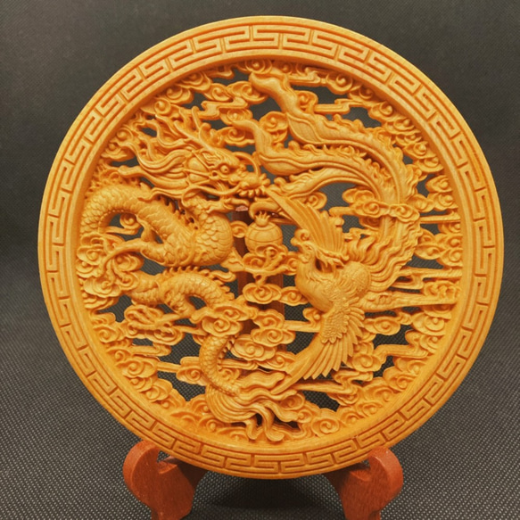 時代物　文房具　古琴 龍鳳呈祥 彫刻七弦琴 古美術　状態良い　置物 時代物 文房具 古琴 龍鳳呈祥 彫刻七弦琴 古美術 状態良い 置物