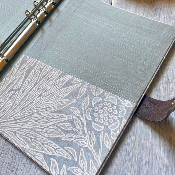 新春限定セット 着せ替えができる！システム手帳(Marigold ウィリアムモリス　A5サイズ) 5枚目の画像