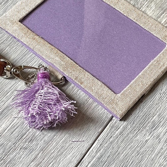 【特集掲載】「遠州織物」素材の温もりを感じるお仕事セット(システム手帳・スマホケース・IDカードケース・パスケース) 8枚目の画像