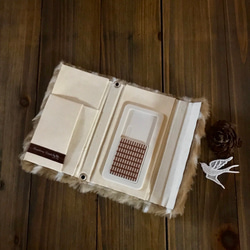 バッグのように使えるスマホケース 手帳型 バンビファー（マルチタイプ/全機種対応　落下防止） 4枚目の画像