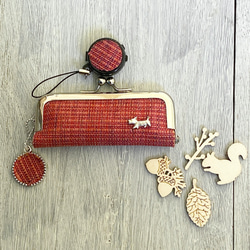 2wayコンパクトコインケース・印鑑ケース(テリア) 1枚目の画像