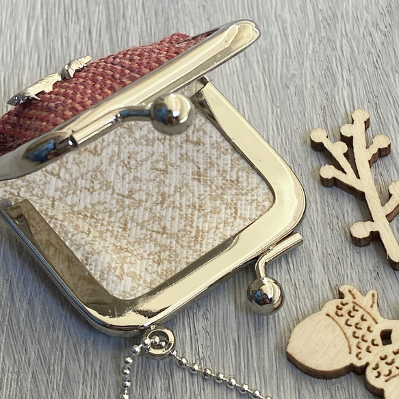 がま口チャーム・ミニジュエリーケース(テリア) 3枚目の画像