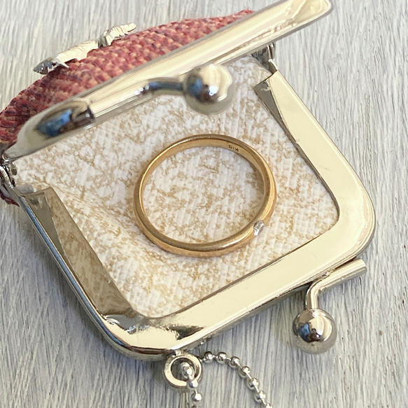 がま口チャーム・ミニジュエリーケース(テリア) 5枚目の画像