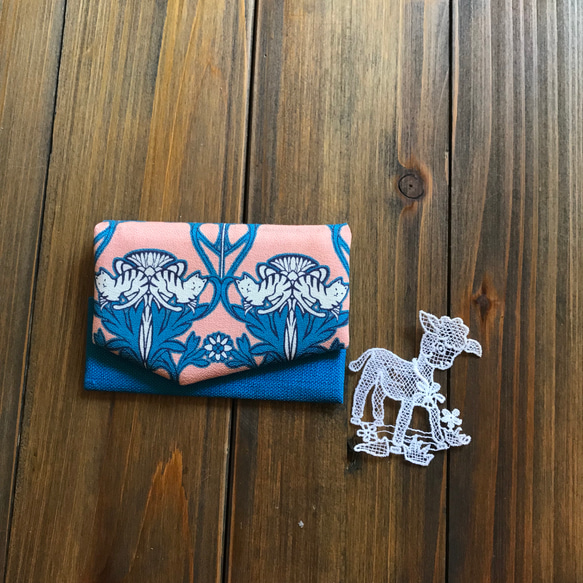 ダブルポケットカードケース（トラネコちゃん） 1枚目の画像