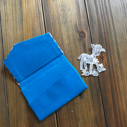 ダブルポケットカードケース（トラネコちゃん） 2枚目の画像