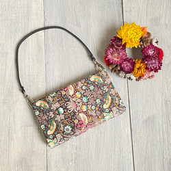 バッグの様に使えるスマホケース 手帳型 ストロベリーシーフPK（マルチタイプタイプ/全機種対応　落下防止） 5枚目の画像