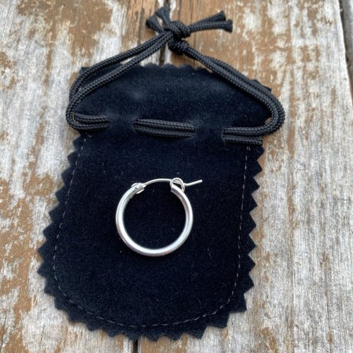 シルバー925 フープピアス メンズ レディース 対応 アクセサリー
