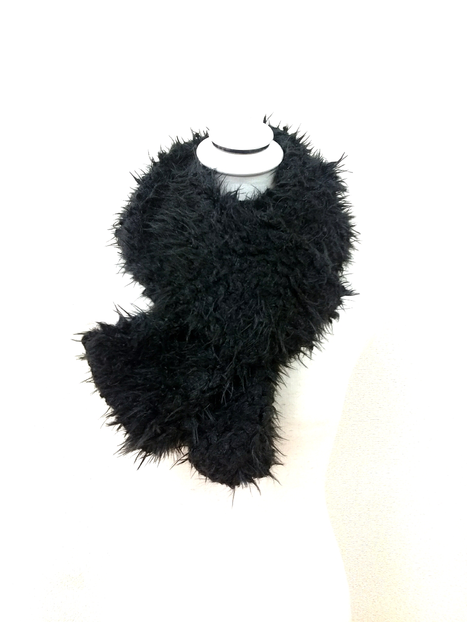 大人のマフラー☆ブラック