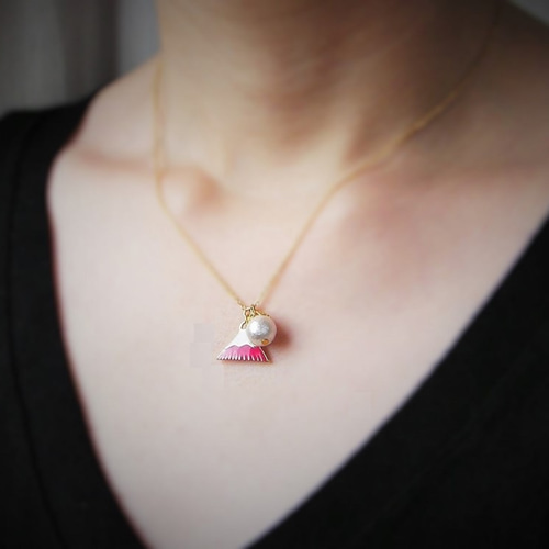 富士山 ネックレス ネックレス・ペンダント cotomori 通販 1190609