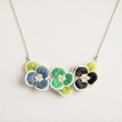 【受注生産】flower connect necklace 004 3枚目の画像