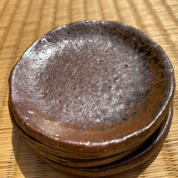 醤油皿　器　小皿　3＋1点セット　陶芸 2枚目の画像