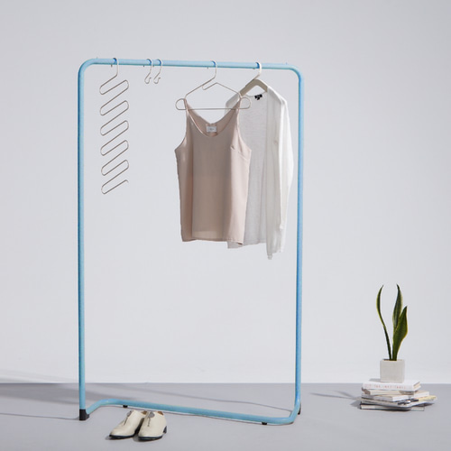 ハンガーラック パイプハンガー 物干しスタンド 衣類収納 組立簡単