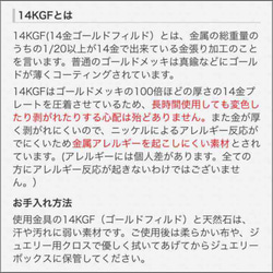 [受注製作]10ミリアレルギー対応☆14kgfピアス 3枚目の画像