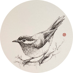 鶯歌陶瓷－吸水杯墊【台灣特有種鳥類系列】一組6枚 第4張的照片
