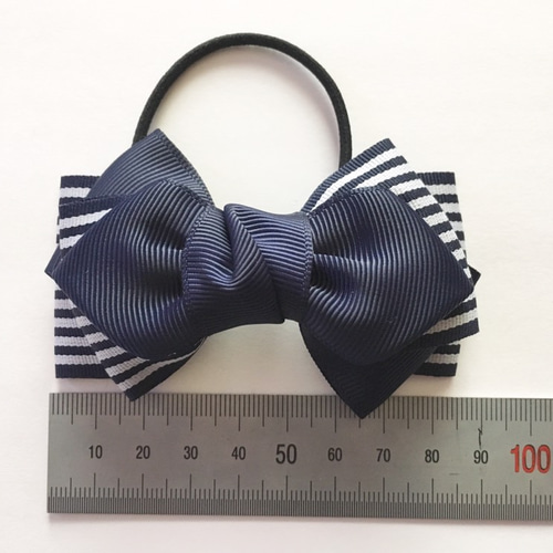 売約済☆ボリュームリボンのヘアゴム 楽天市場】【メール便送料無料】 シュシュ ボリューム リボン