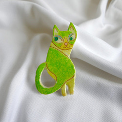 ☆ブローチ☆ 茶猫 レジン 0_cf0bad725ee181feca1de9478ea0