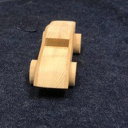 爺の木のおもちゃ、コロコロくるま、スポーツカー2 3枚目の画像
