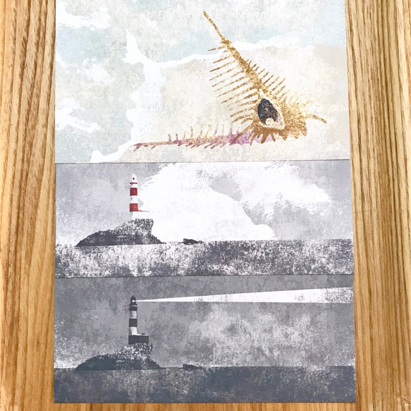 海のポストカード ３枚セット 1枚目の画像