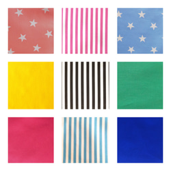 １８パターンからカラーが選べるミニ巾着（コップ袋・給食袋）＿ブラウンストライプ 5枚目の画像