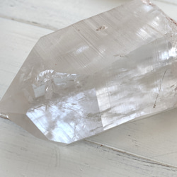 激レア　オリジナル　レムリアンシードクォーツ ポイント　家のお守り 水晶 ポイント　天然石 3枚目の画像
