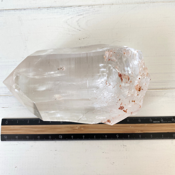 激レア　オリジナル　レムリアンシードクォーツ ポイント　家のお守り 水晶 ポイント　天然石 8枚目の画像