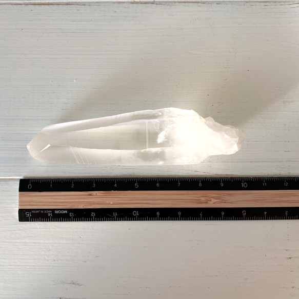 激レア　オリジナル　レムリアンシードクォーツ  ポイント　家のお守り 水晶 ポイント　天然石 6枚目の画像