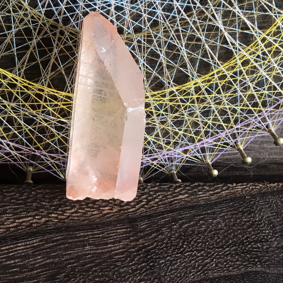 レア ピンク レムリアンシードクォーツ ⑤ ポイント 家のお守り 水晶