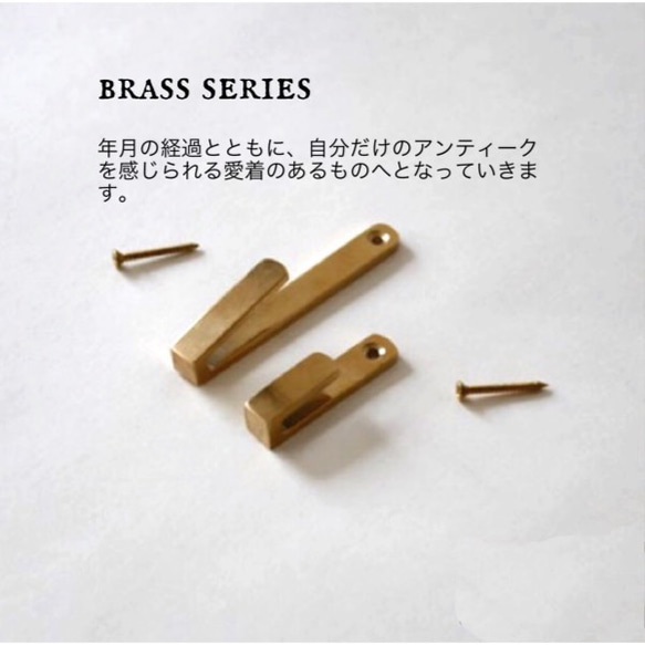 BRASS ブロックフック  M Lサイズ 3枚目の画像