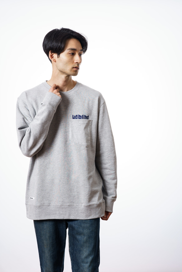 【Harima】 Unisex Logotrainer Sweat 2枚目の画像