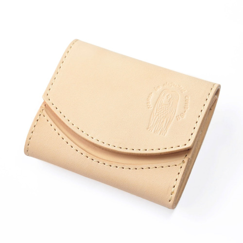 小さいふ。ペケーニョ 栃木レザー素-su-シリーズ「アマビエ」素上げ  