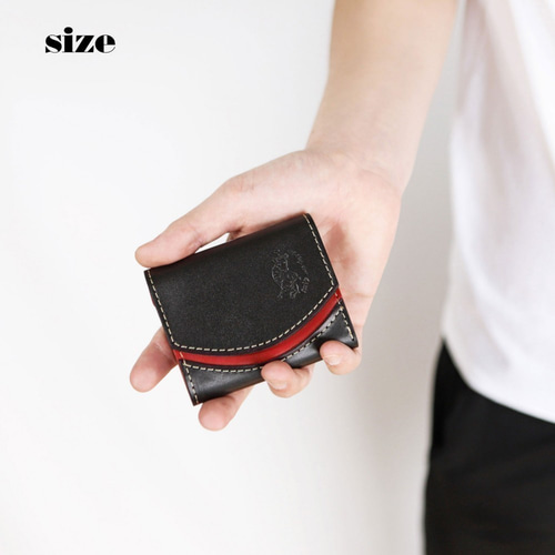 小さいふ。ペケーニョ 栃木レザー素-su-シリーズ「アマビエ」素上げ  